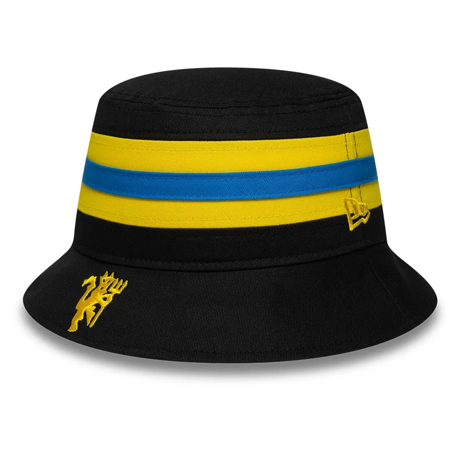 Manchester United FC Stripe Black Bucket Hat - £27.00