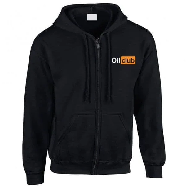 Oil Club Zip Hoodie - £29.99