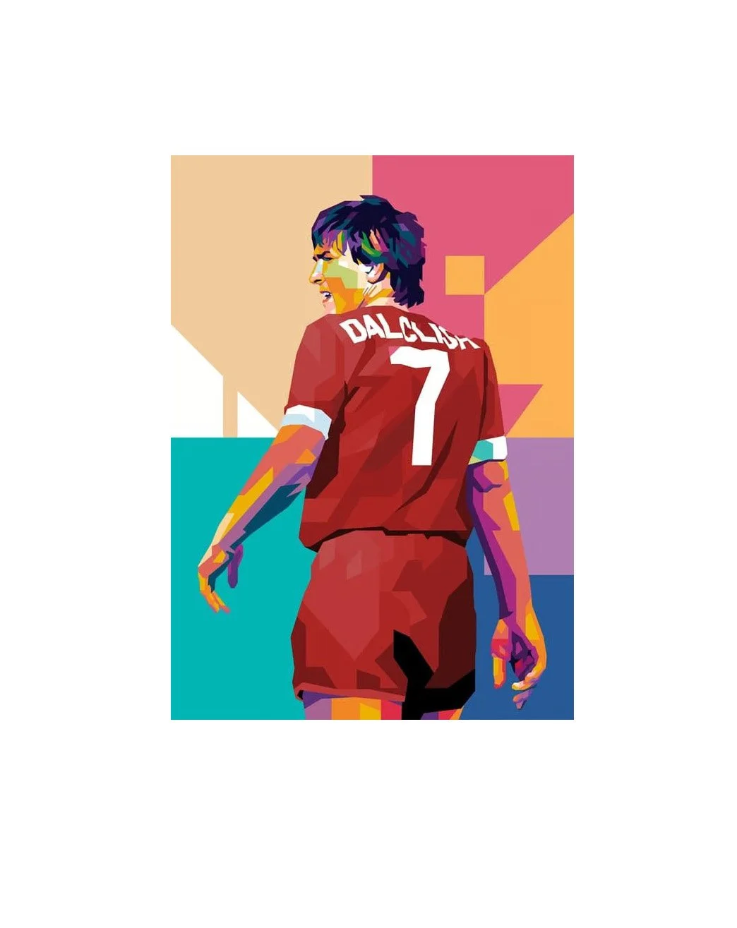 Kenny Dalglish Liverpool FC 50cm x 70cm Canvas Wall Art
 £89.93 