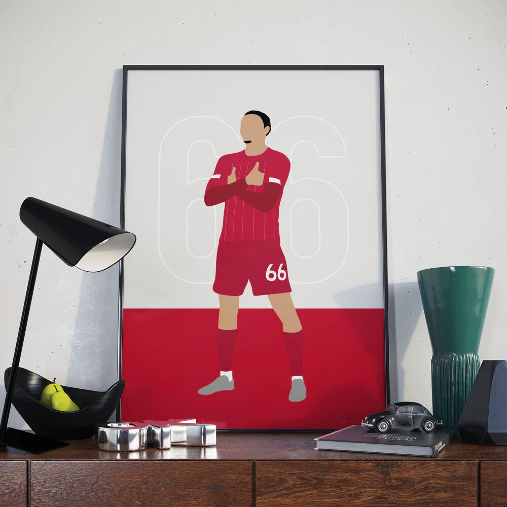 Trent Alexander-Arnold - Liverpool A3 Framed Print - £55.00