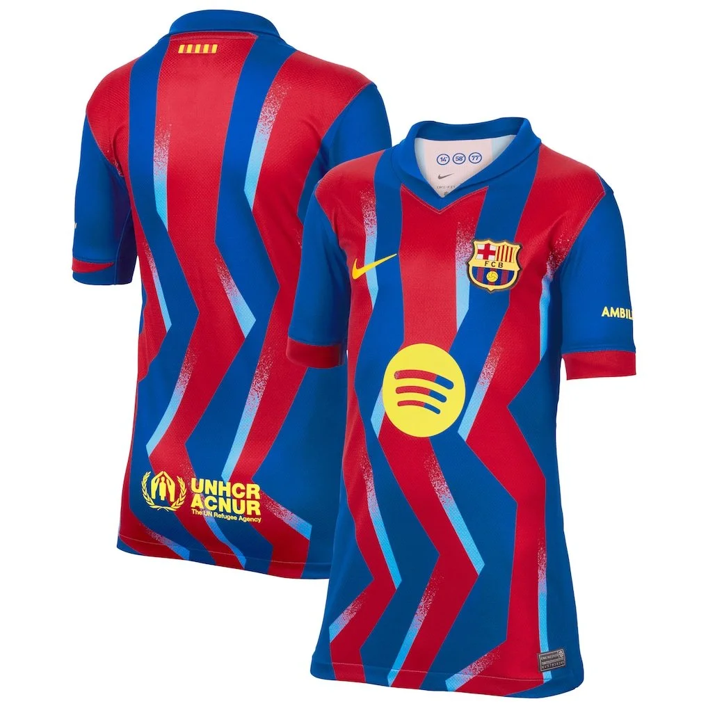 Barcelona Nike Kids Fourth Shirt 2025-26 
 £64.98 
