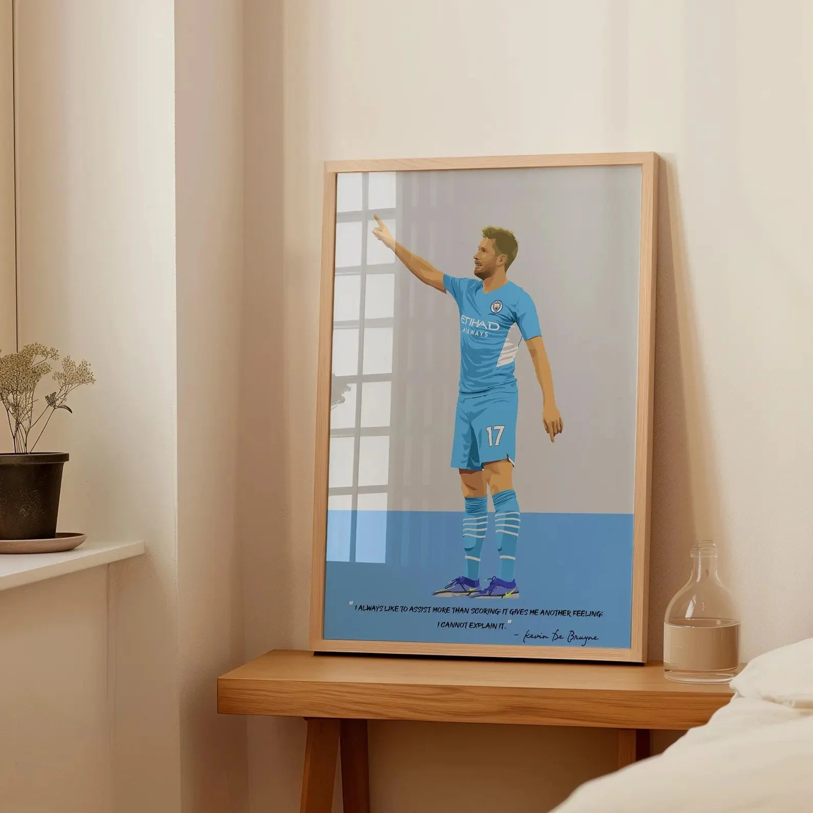 Kevin De Bruyne Poster Manchester City A2 - £51.88