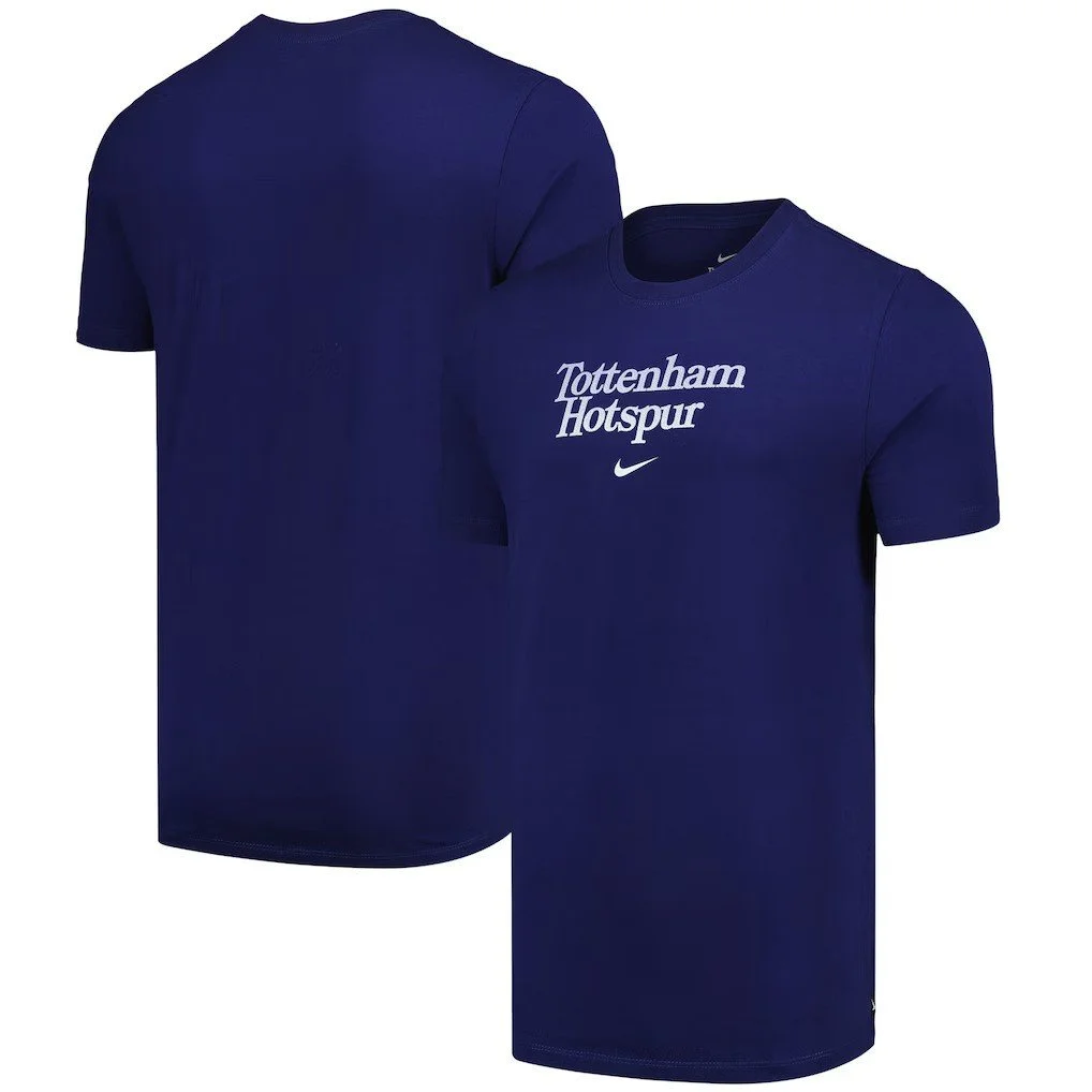 Tottenham Hotspur Nike Wordmark T-Shirt | Blue - £27.99
