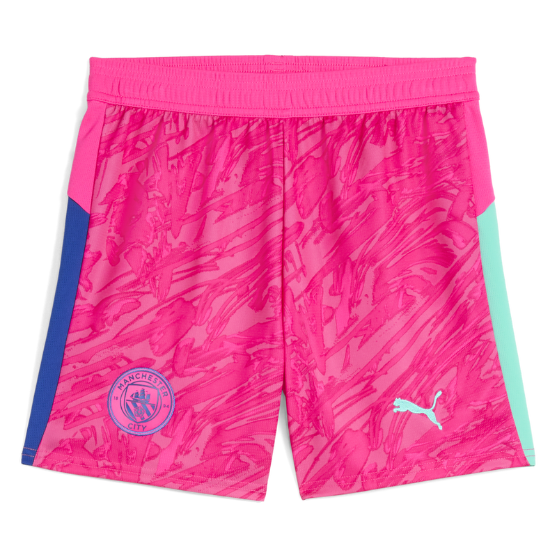 Kids' Manchester City Goalkeeper Shorts 2025/26 - £30.00