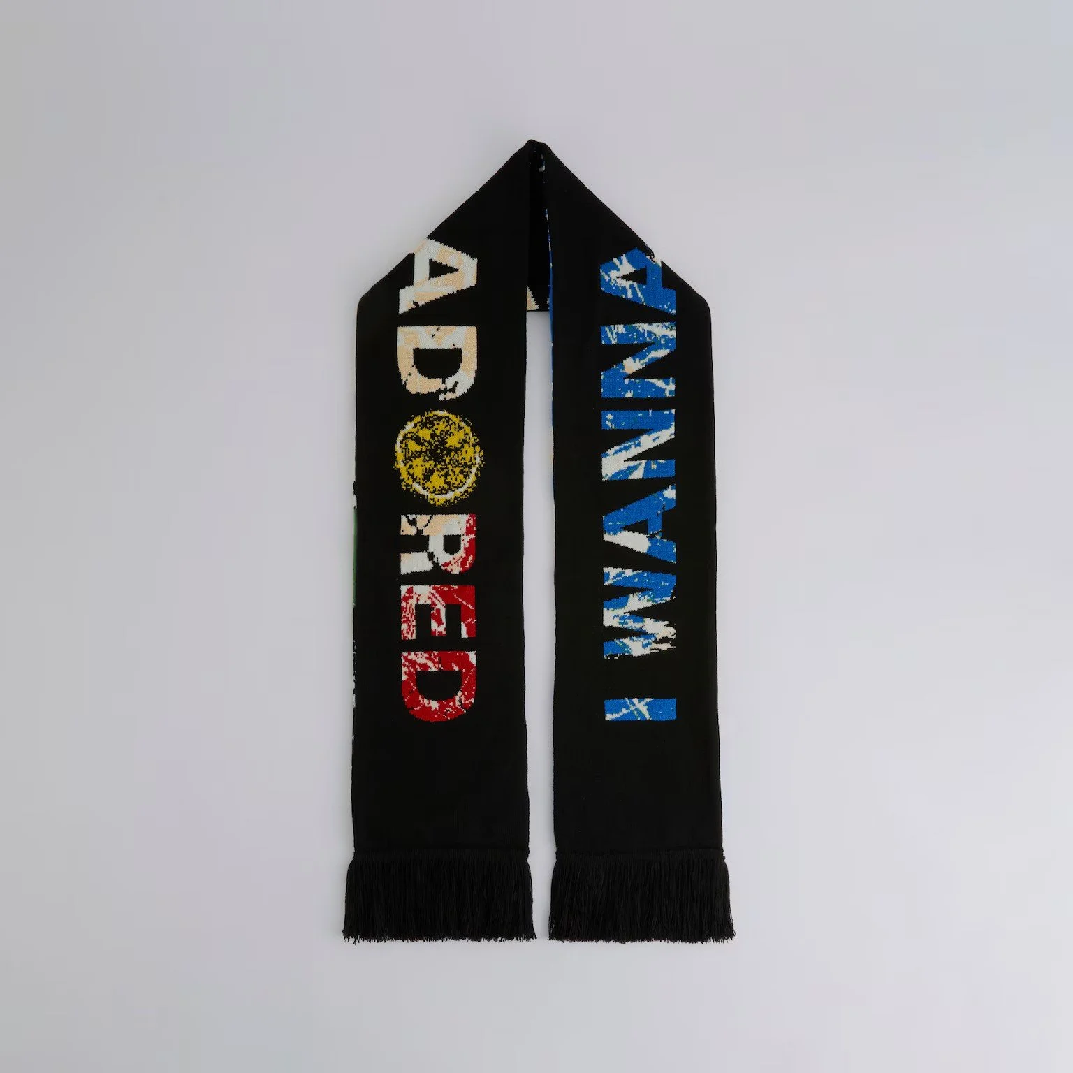 Manchester United x adidas Stone Roses Scarf Multi - £38.00