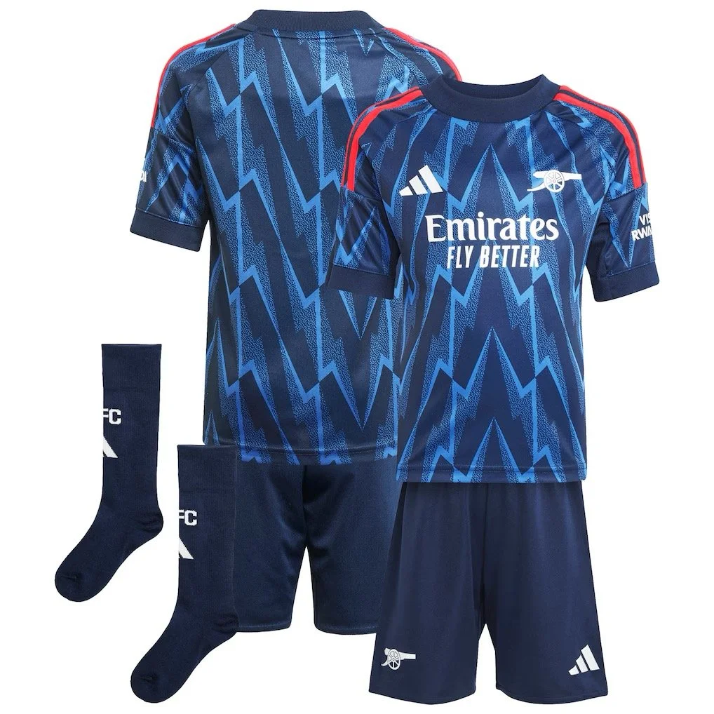 Arsenal adidas Away Minikit 2025-26 - £50.00
