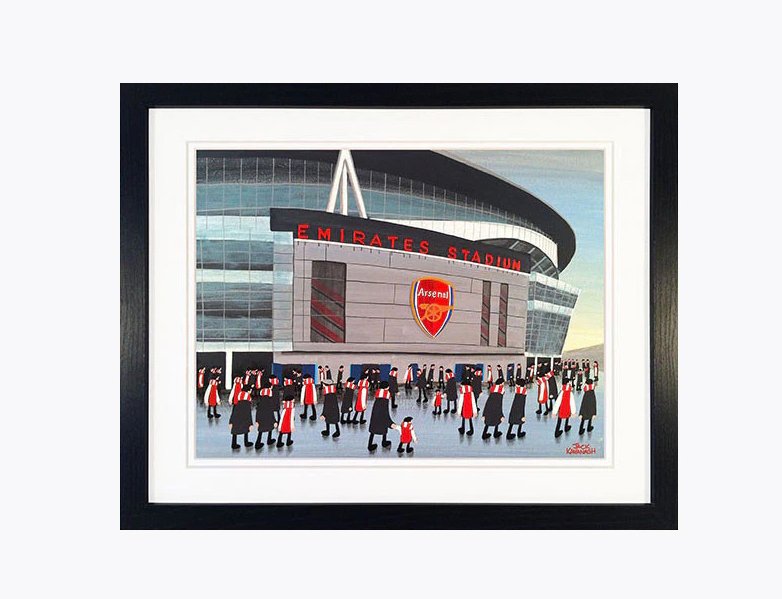 Jack Kavanagh - Arsenal - Emirates Stadium framed print - £50.00