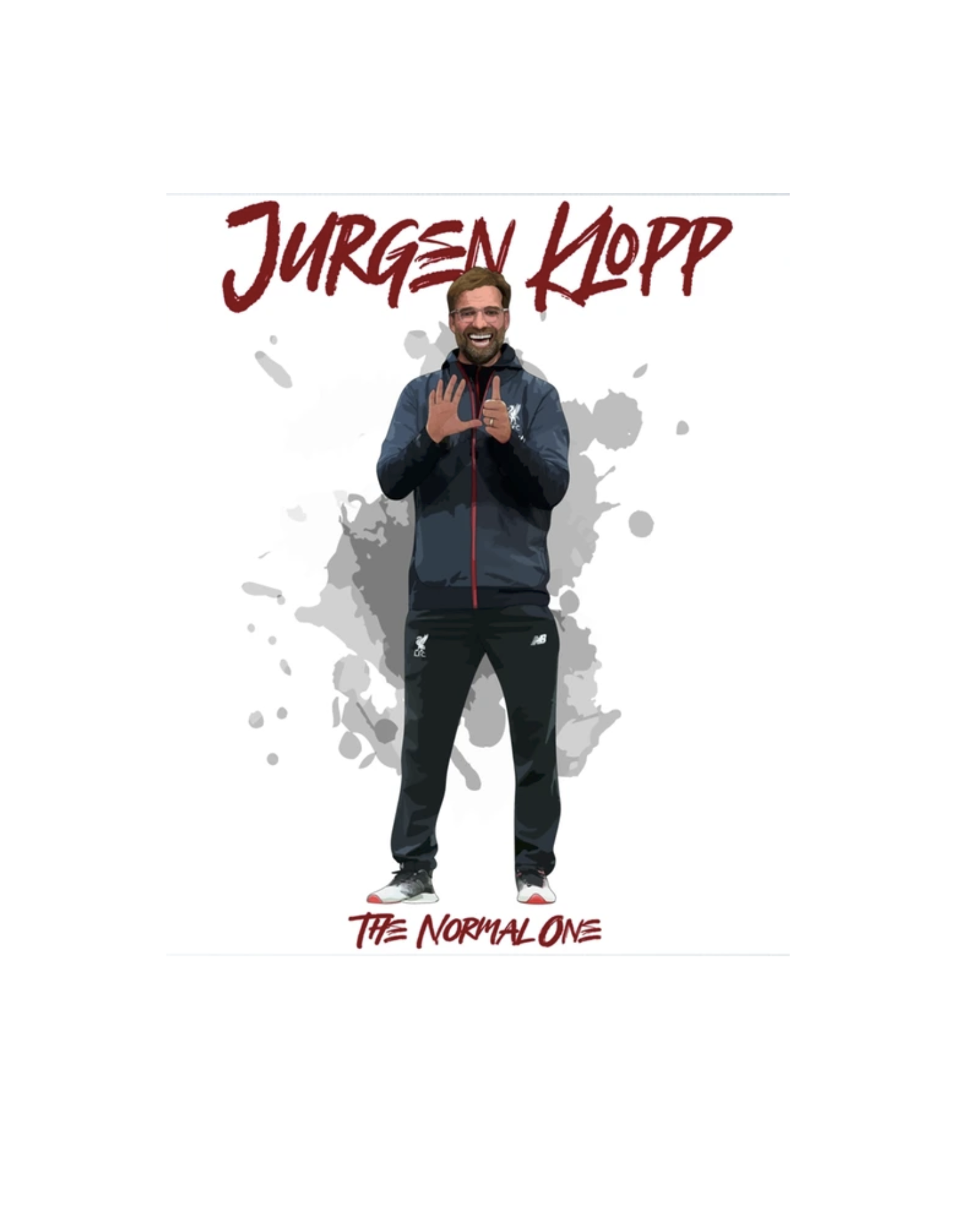 Jurgen Klopp - The Normal One Poster 42cm x 50.4cm Semi Gloss
 £10.98 