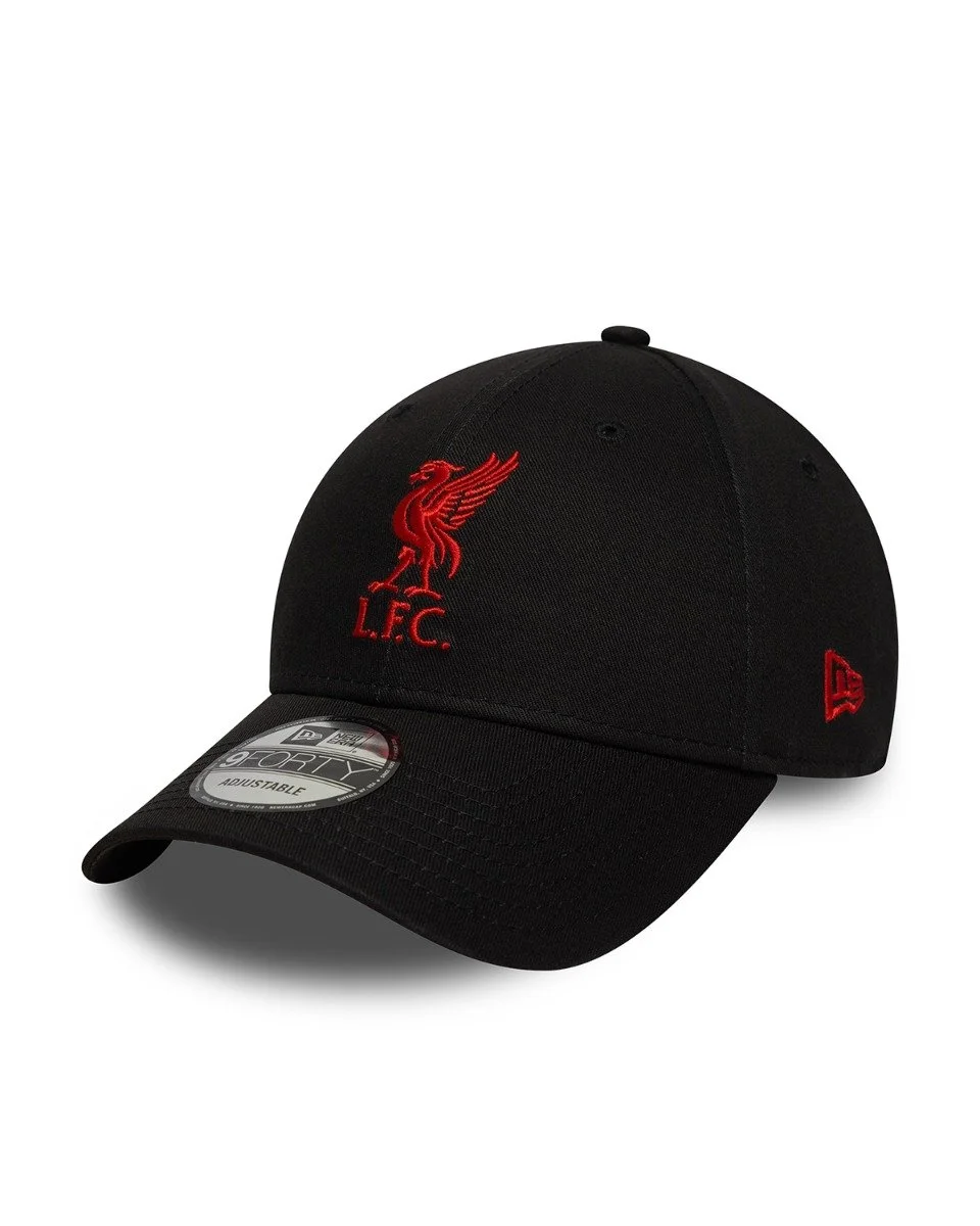 Liverpool New Era 9FORTY Liverbird Cap Black & Red - £23.00