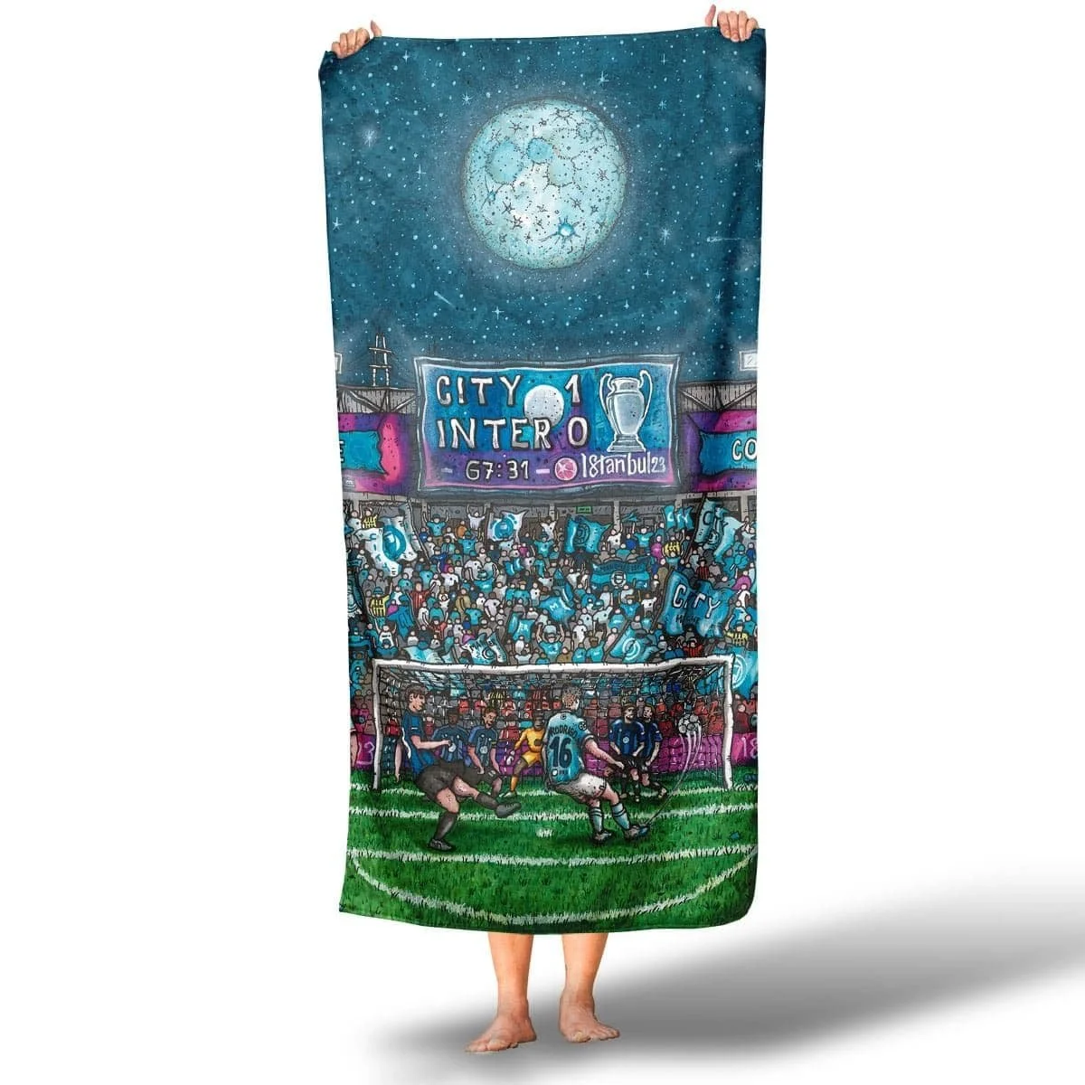Rodri Istanbul Blue Moon Towel
 £29.99 