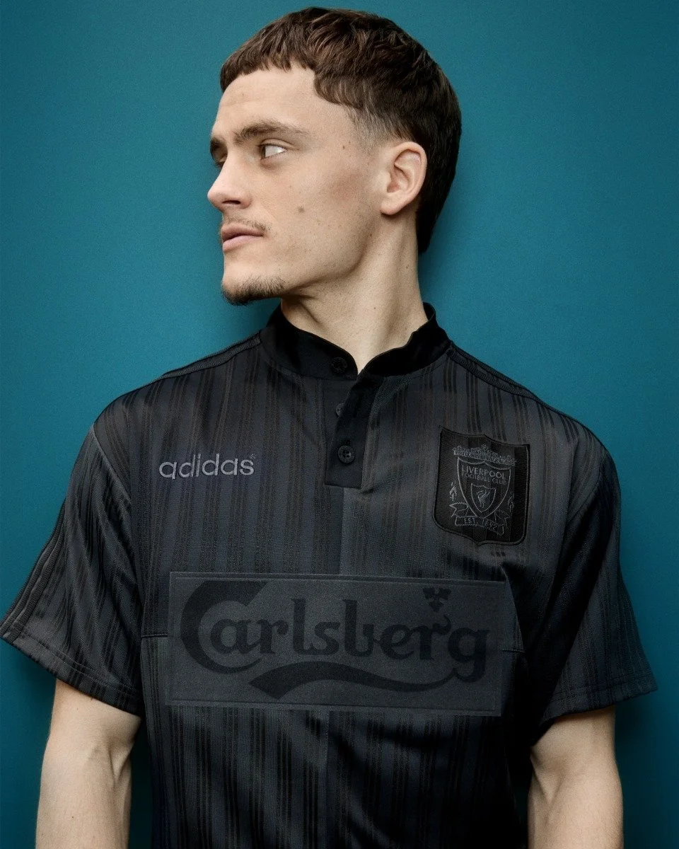 LFC adidas Bringback 95-96 Adults Special Edition Blackout Jersey - £130.00