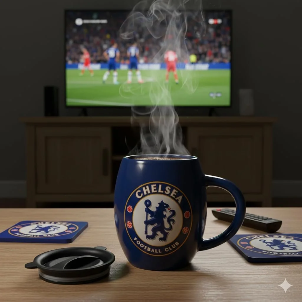 Chelsea FC Tea Tub Travel Mug with Lid Official
 £14.50 