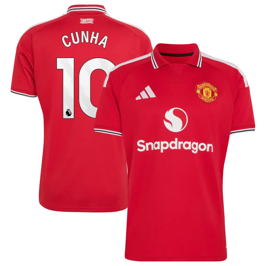 Manchester United adidas Home Shirt 2026-27 M Cunha
 £85.00 