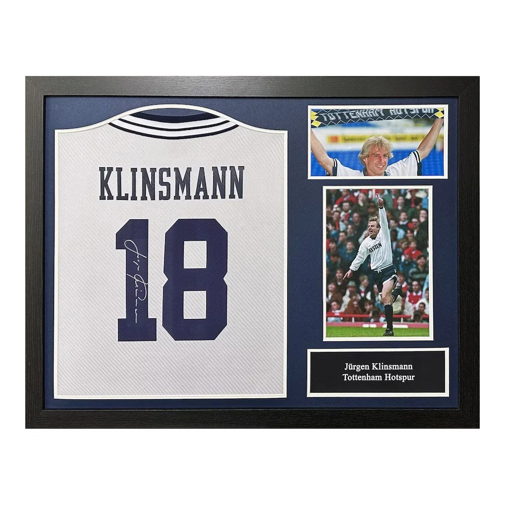 Jurgen Klinsmann Signed Shirt | Framed - £325.00