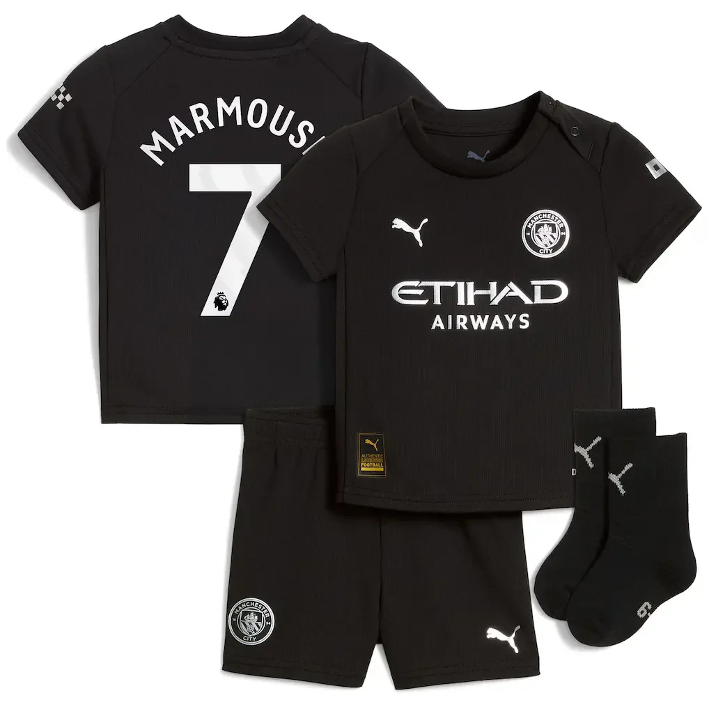 Manchester City FC PUMA Away Babykit 2025-26 Marmoush
 £32.50 