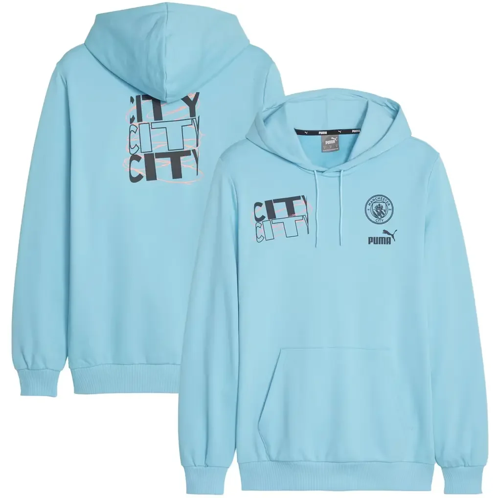 Manchester City Puma FtblCore Graphic Hoodie - Blue
 £21.00 