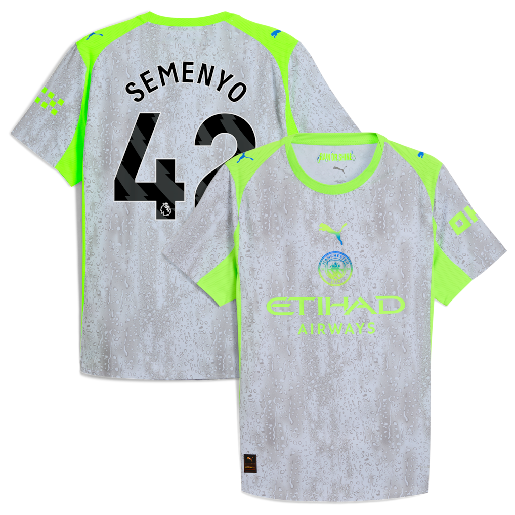 Manchester City FC PUMA Authentic Third Shirt 2025-26 Semenyo
 £57.00 