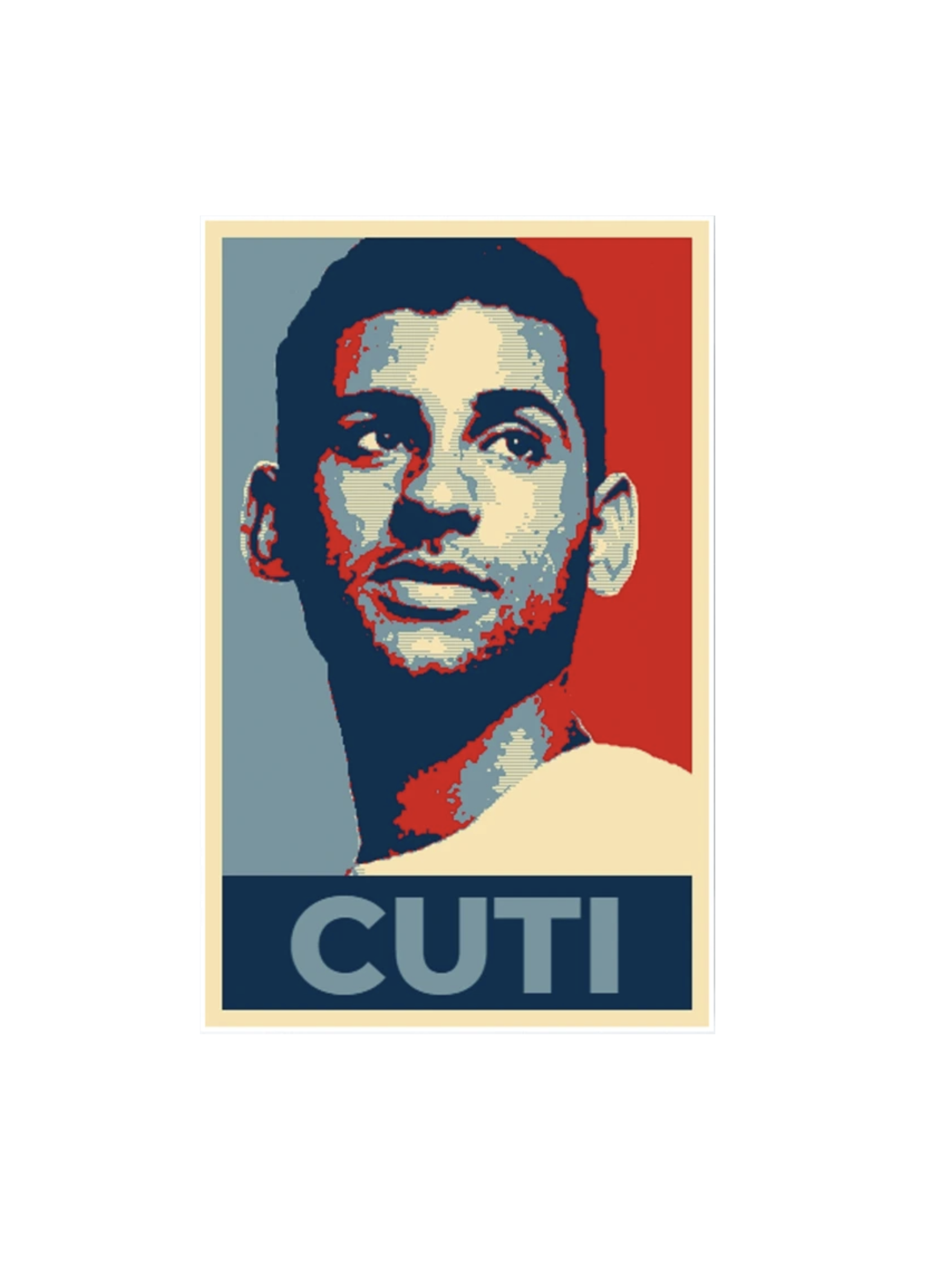 Cristian Romero | Tottenham Hotspur FC | Semi Gloss 37.1cm x 59.4cm Art Print - £9.77