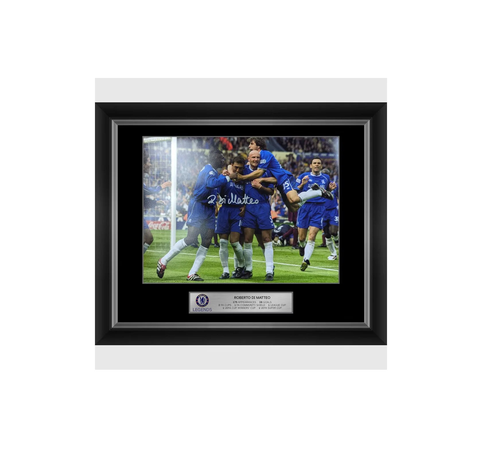 Chelsea Roberto Di Matteo 2000 FA Cup Final – Signed Framed Print
 £311.00 