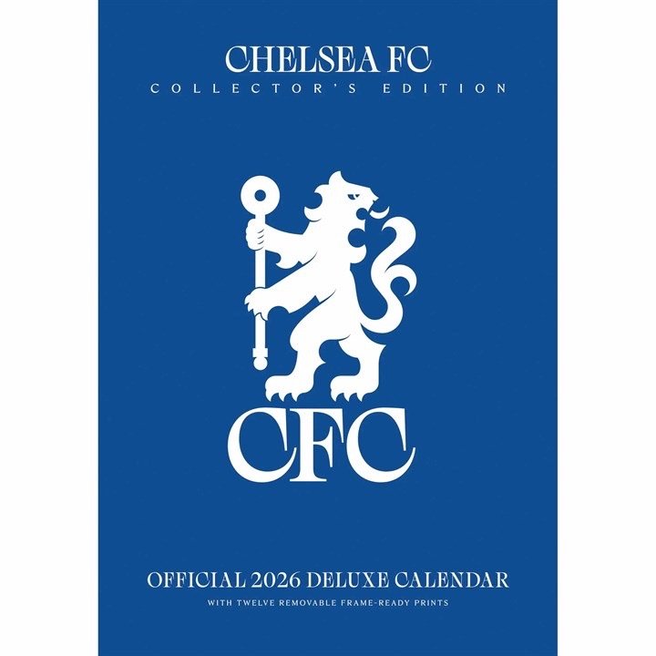 Chelsea FC Collector's Edition A3 Calendar 2026 - £14.99