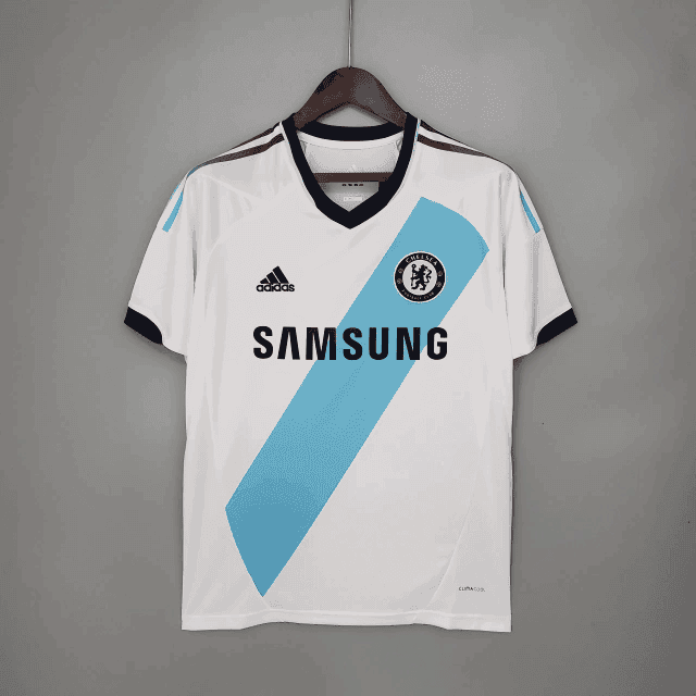 Chelsea 2012/13 Away Retro Men Jersey - White - £88.54