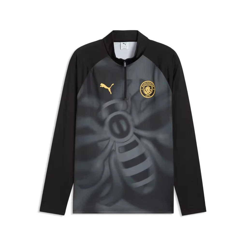 Manchester City FC 2026/27 Puma Mens Warm Up 1/4 Zip Top 
 £70.00 