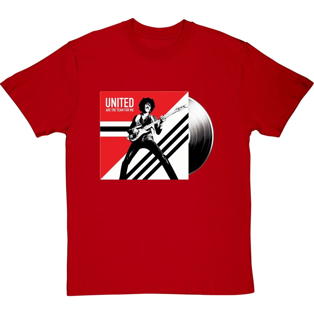United Are The Team For Me (Phil Lynott) T-Shirt - £19.99