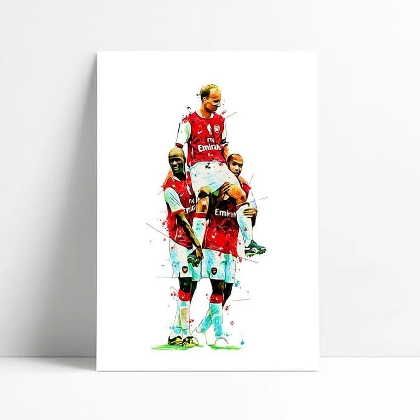 Arsenal | Henry Vieira Bergkamp Art Print
£13.99