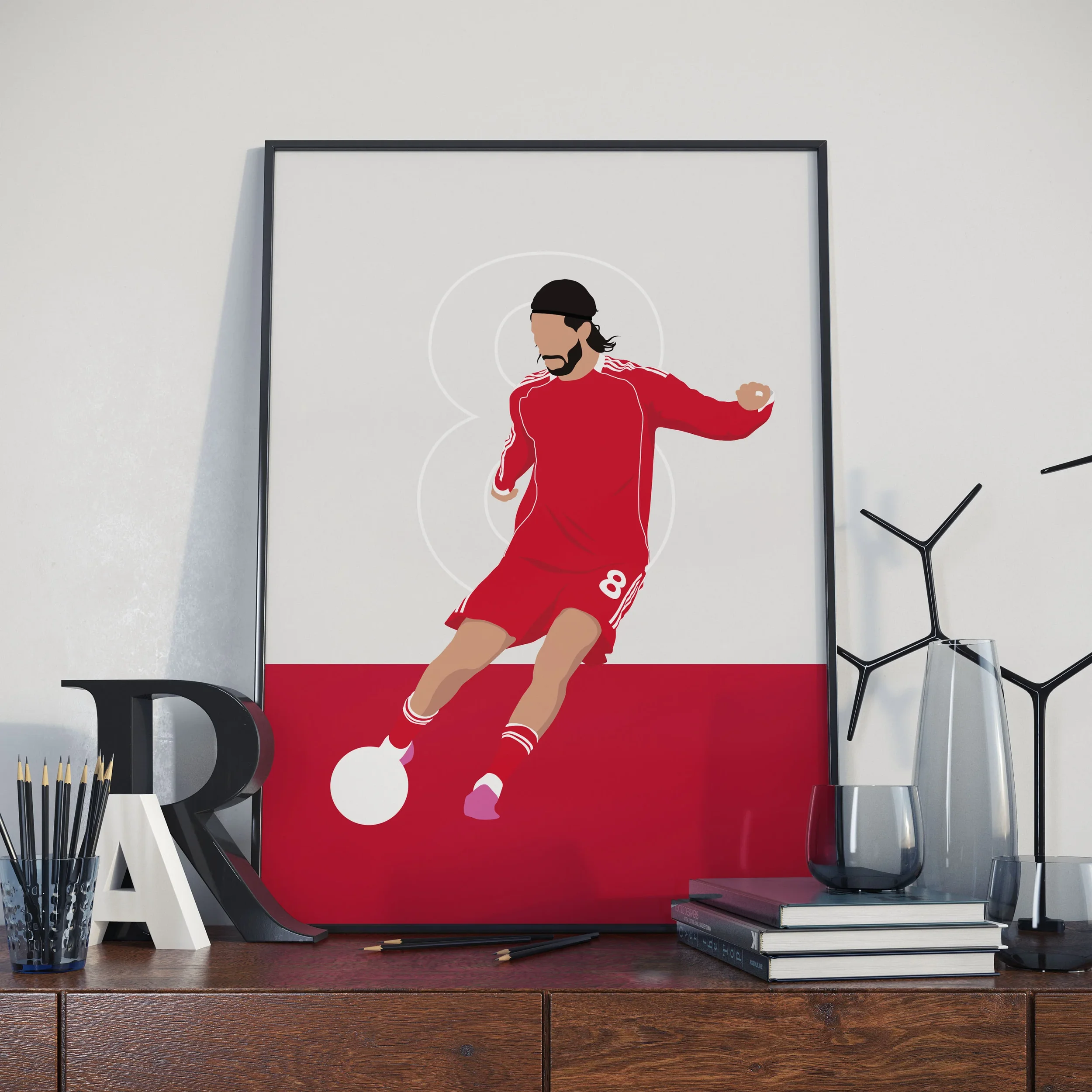 Dominik Szoboszlai - Liverpool A4 Framed Print - £45.00