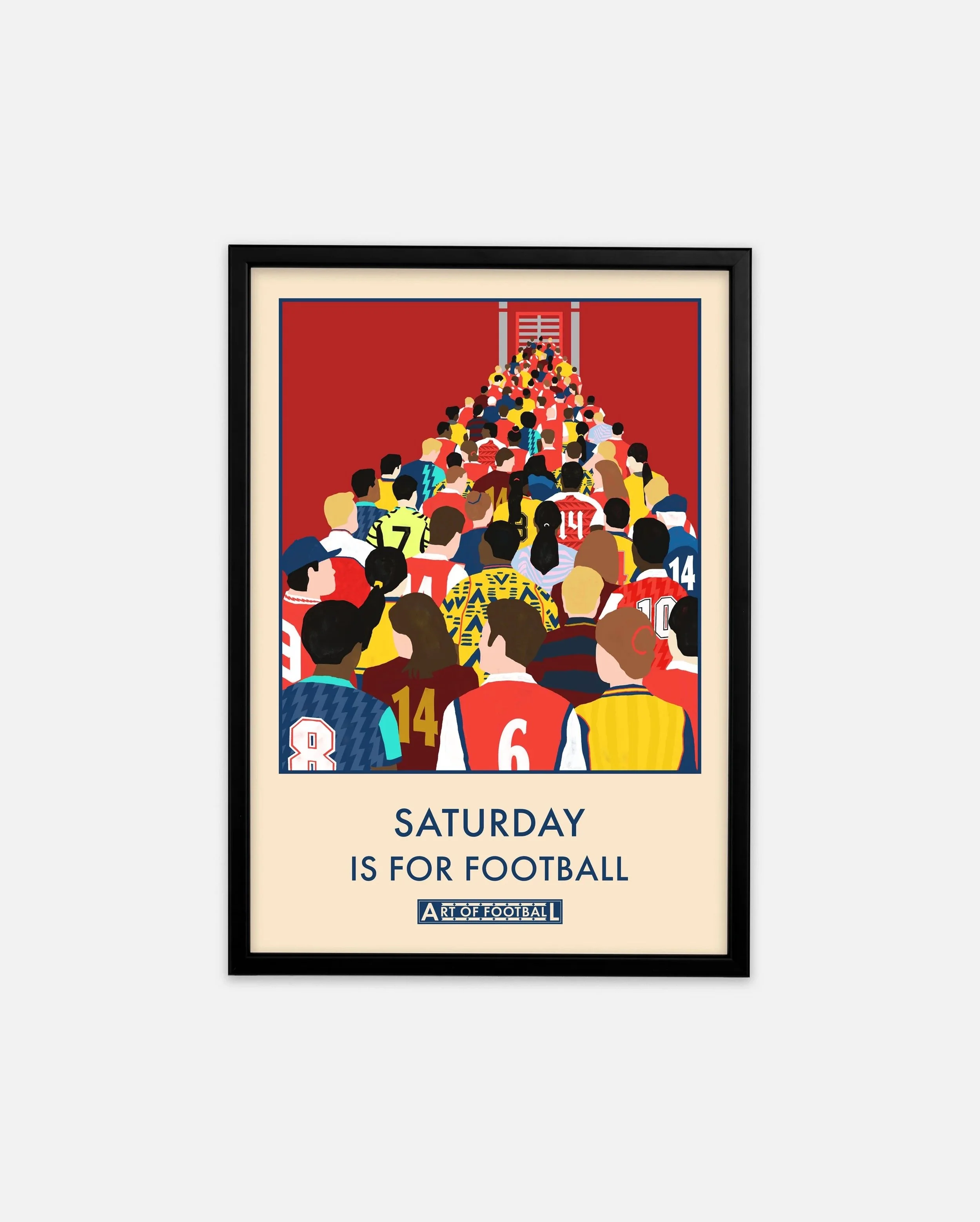 AFC Saturday is for Football A3 Framed Print -  £55.00
