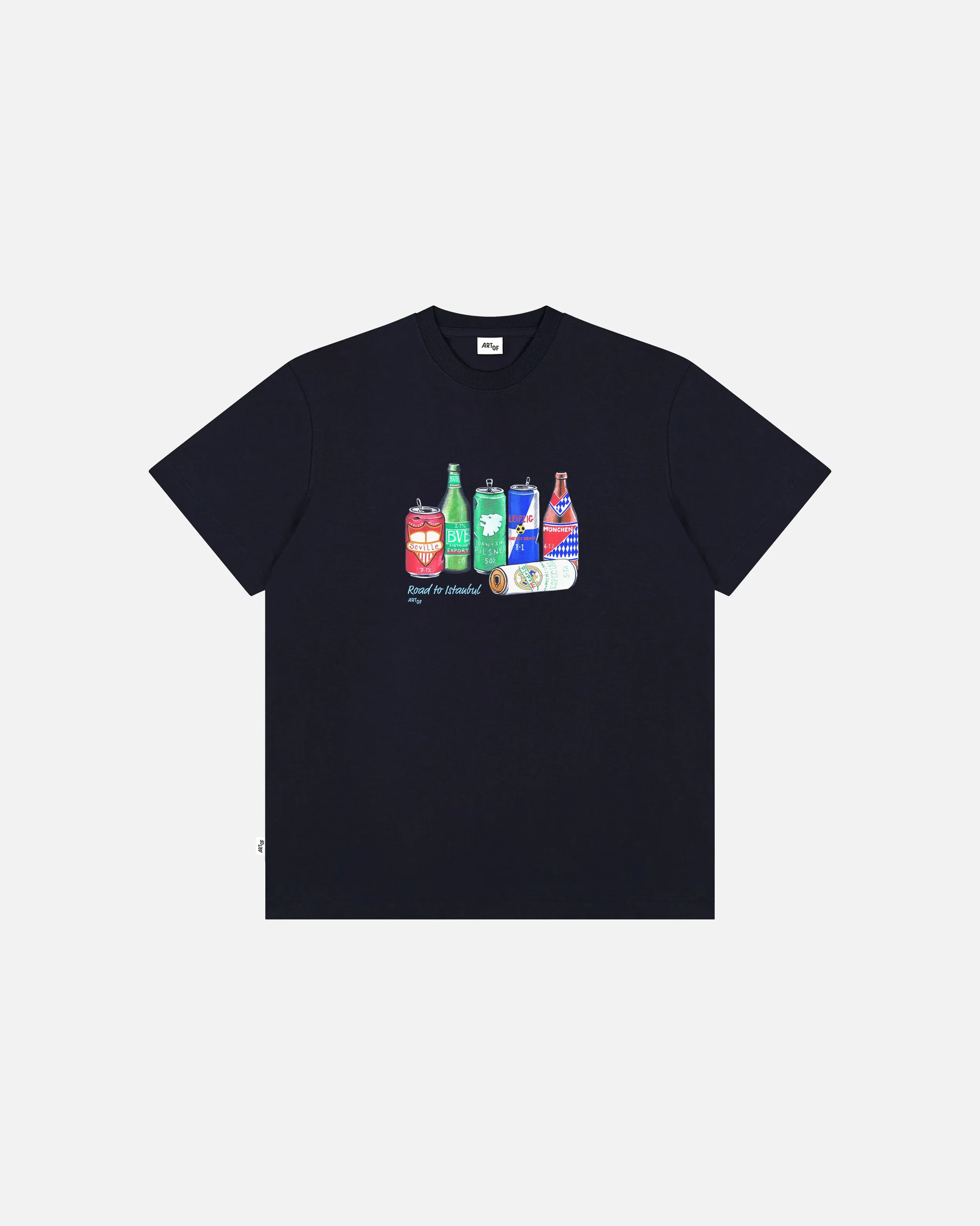 MCFC Road To Istanbul Navy Tee - £30.00