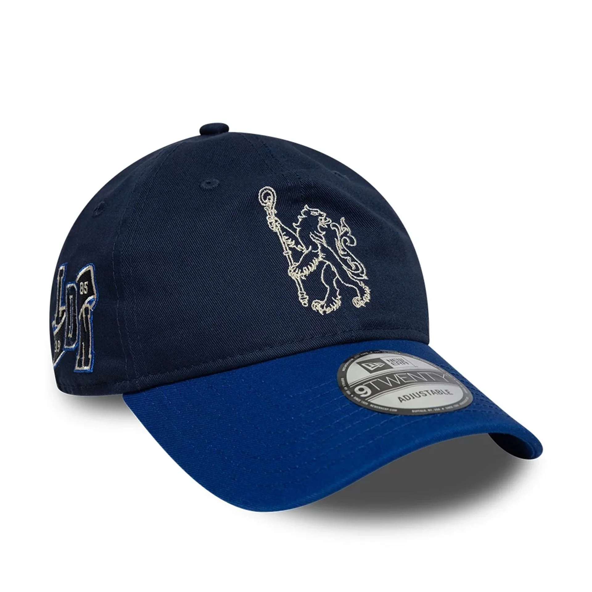 Chelsea FC Lion Crest College Navy 9TWENTY Adjustable Cap - £25.00
