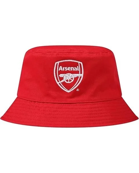 FOCO Officially Licensed Arsenal FC Floral Football Reversible Red Bucket Hat -£18