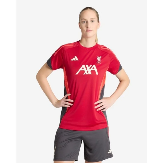 LFC adidas Womens 25/26 Short Sleeve Tee Red - £45.00