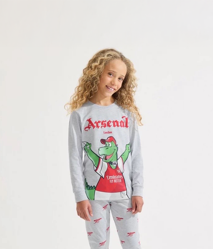 Arsenal Kids Gunnersaurus Grey Lounge Set - £25.00
