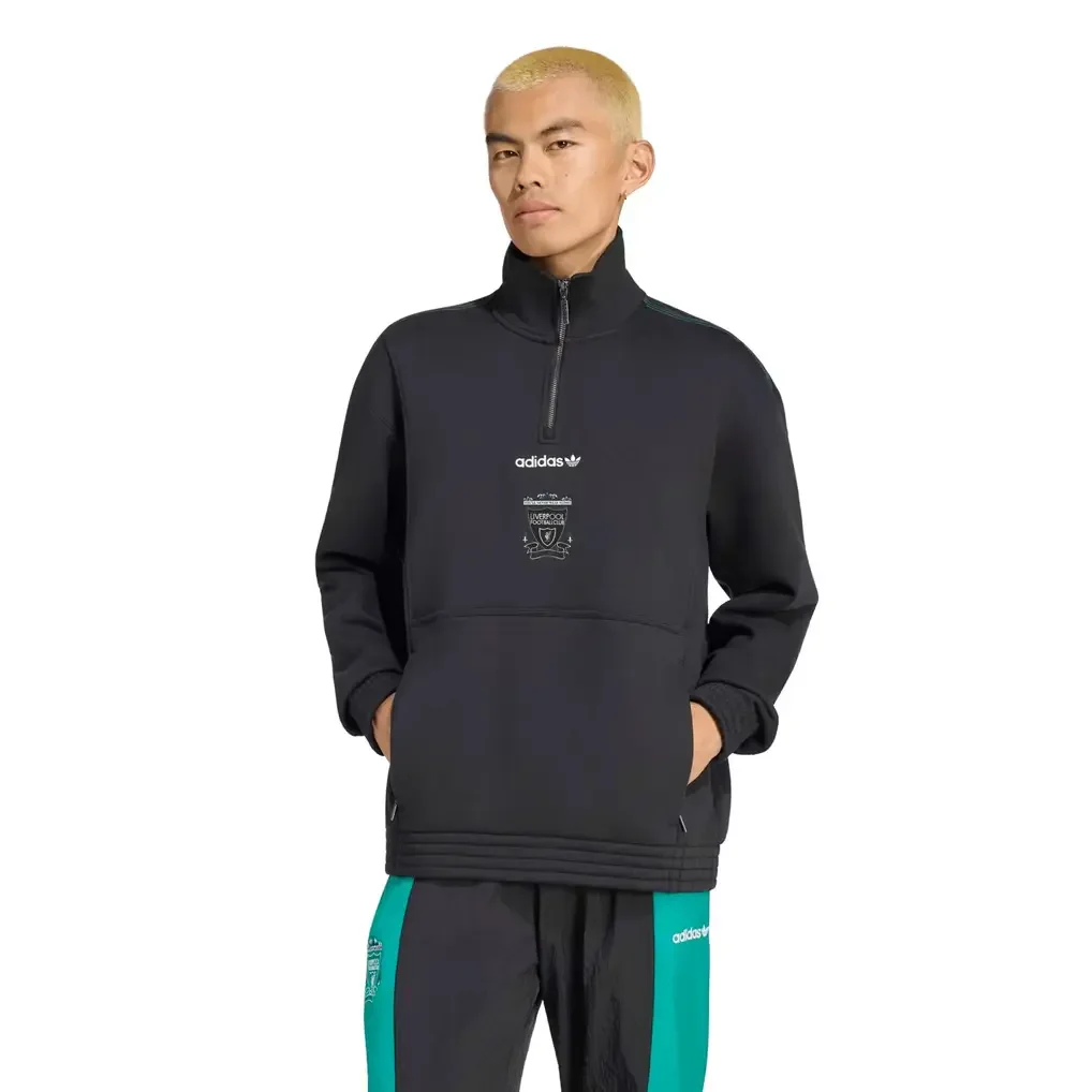 Liverpool adidas EQT Half Zip Top - Black
 £85.00 