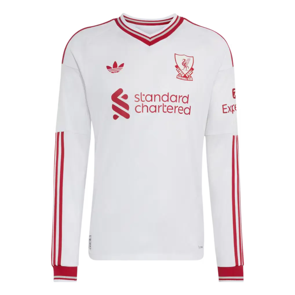 Liverpool adidas Away Authentic Shirt 2026-27 - Long Sleeve
 £130.00  