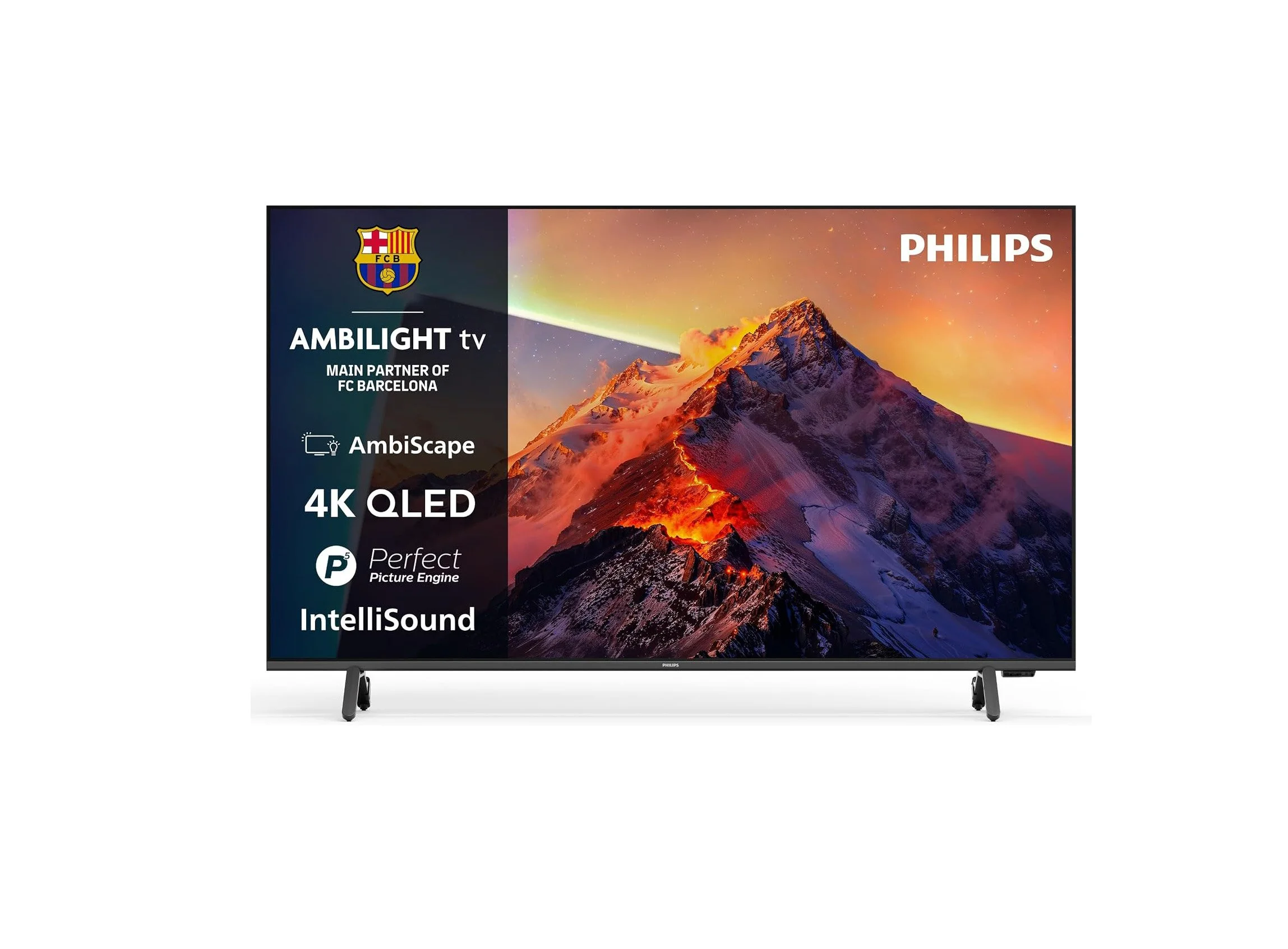 PHILIPS 43PQS8601/05 43-Inch 4K QLED Ambilight TV 
 £399.00 