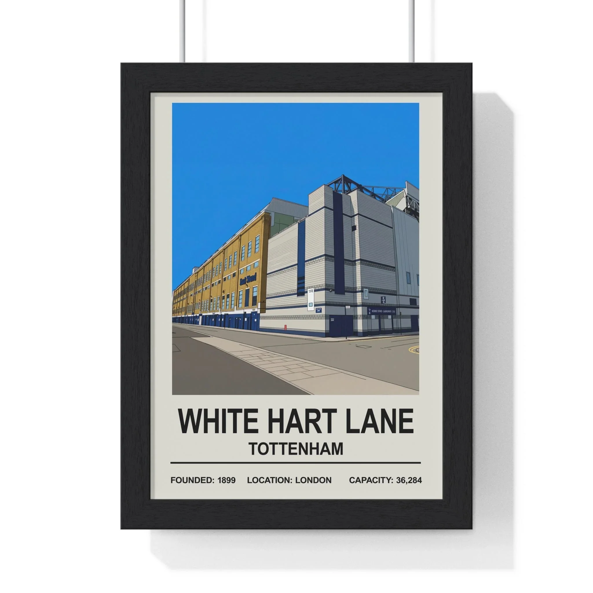 Tottenham White Hart Lane Exterior Print A4 Framed
 £24.99 