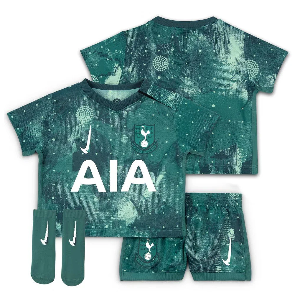 Tottenham Hotspur Nike Third Stadium Mini Kit 2024-25 | Infants - £49.99