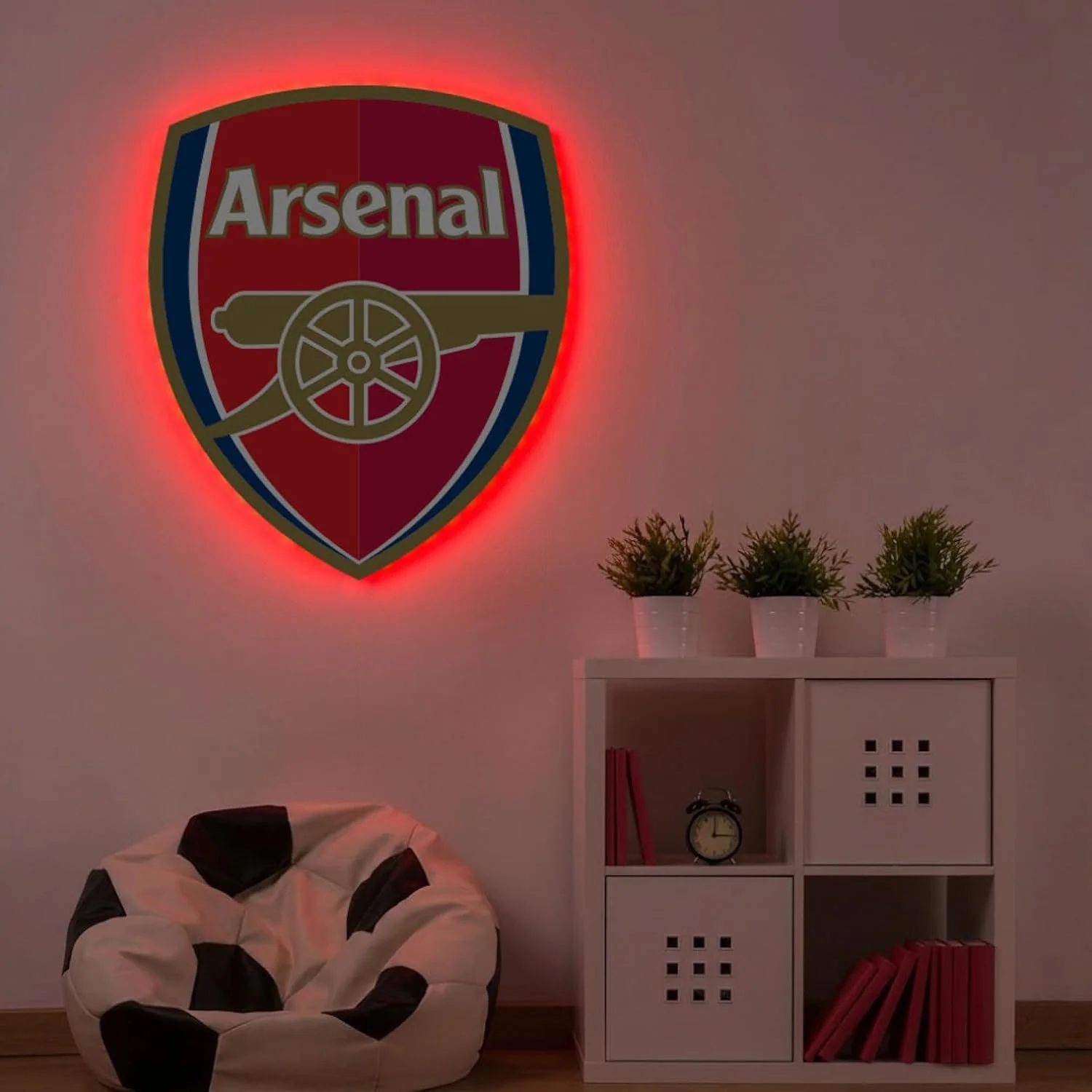 Themed Arsenal FC Crest LED Backlit Wallpop 
 £51.99 