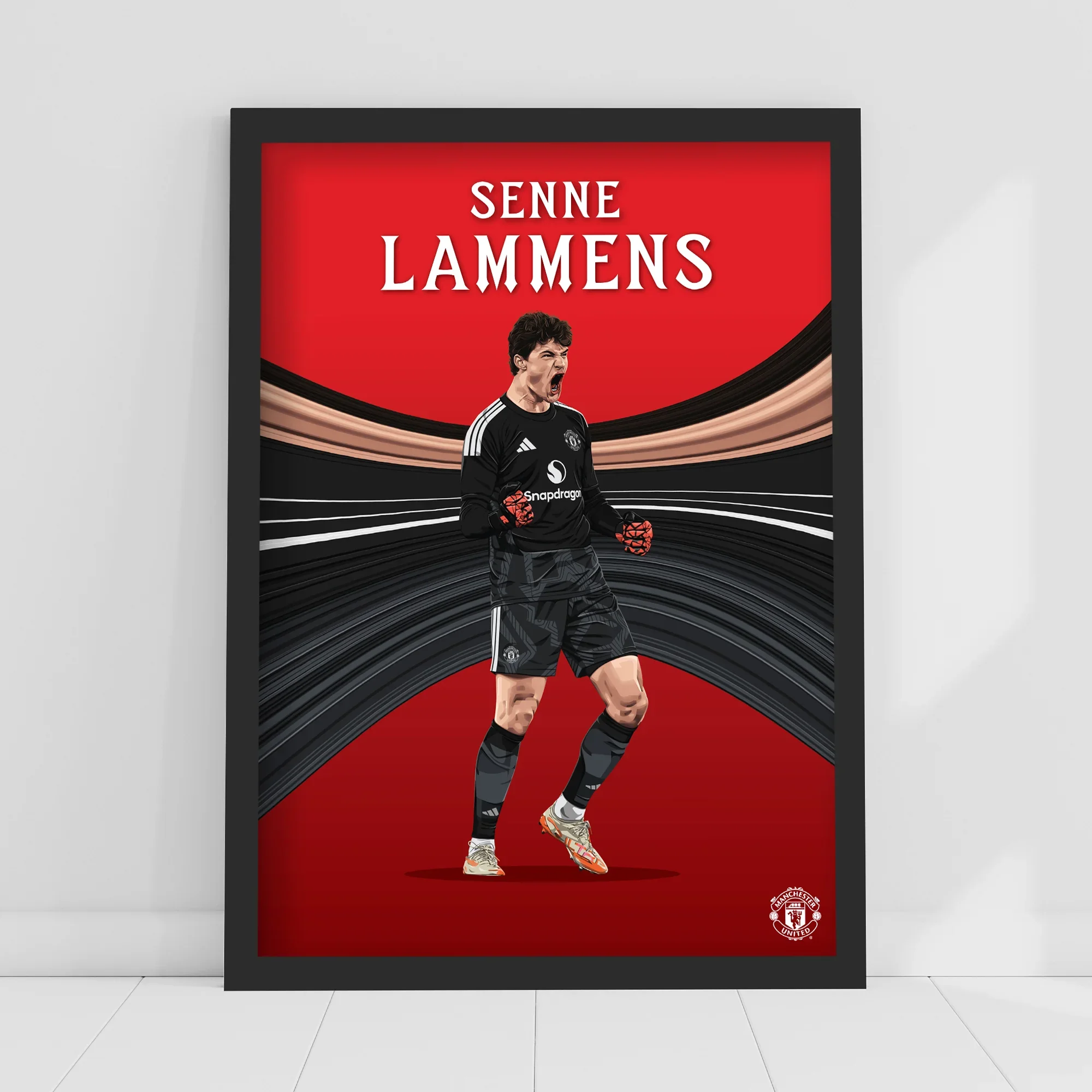 Manchester United FC Print - Senne Lammens 26/27 Poster A2 Framed
 £35.99 