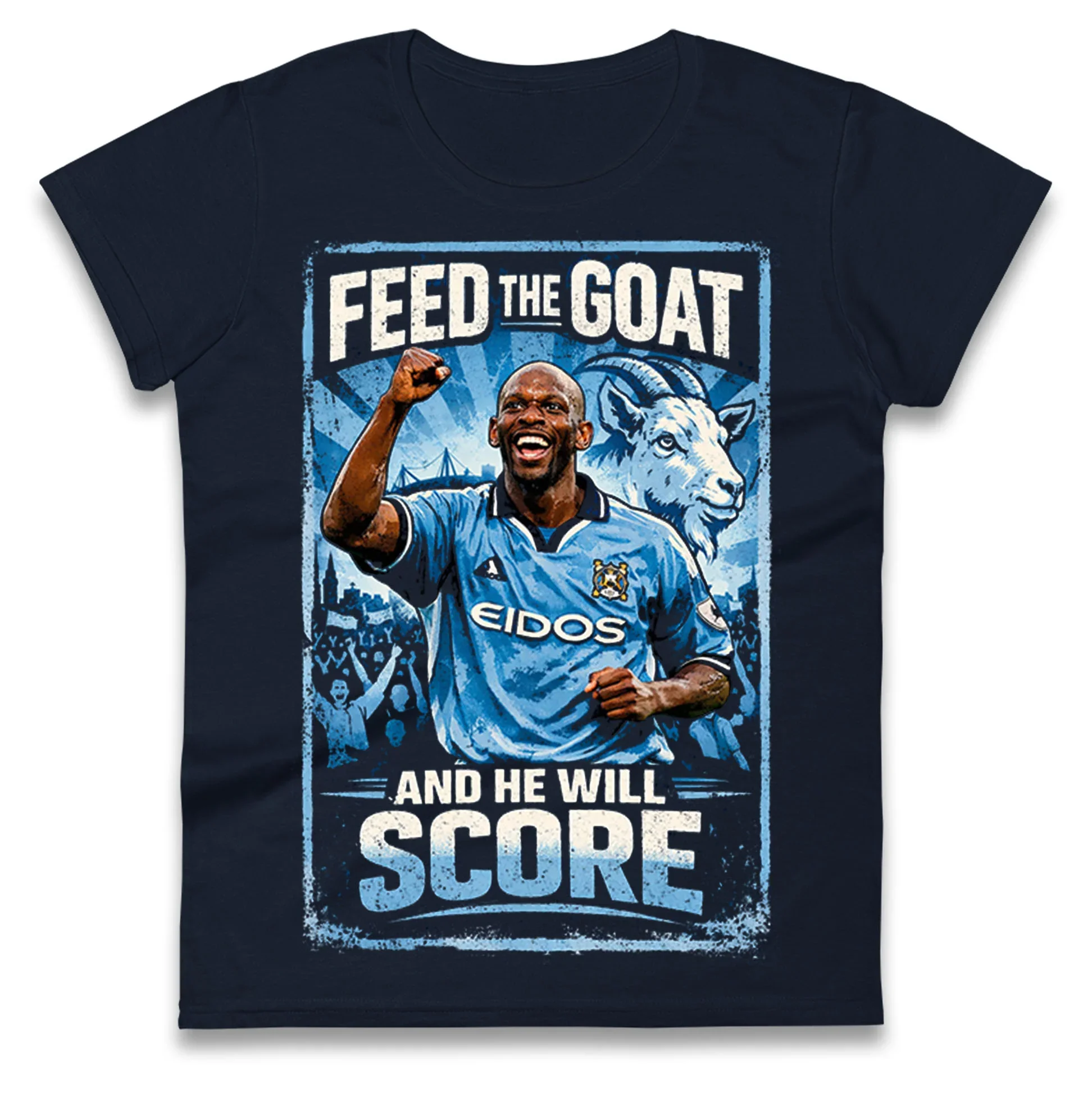Shaun Goatrer Manchester City FC T-Shirt Womens
 £16.99 