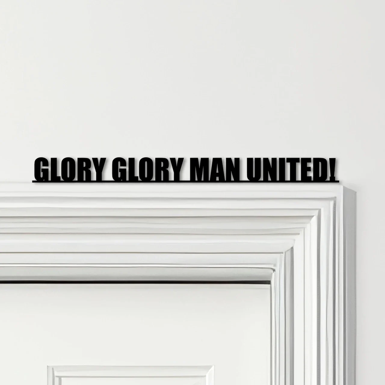 Door Topper Glory Glory Man United Frame Decor Sign
 £7.95 