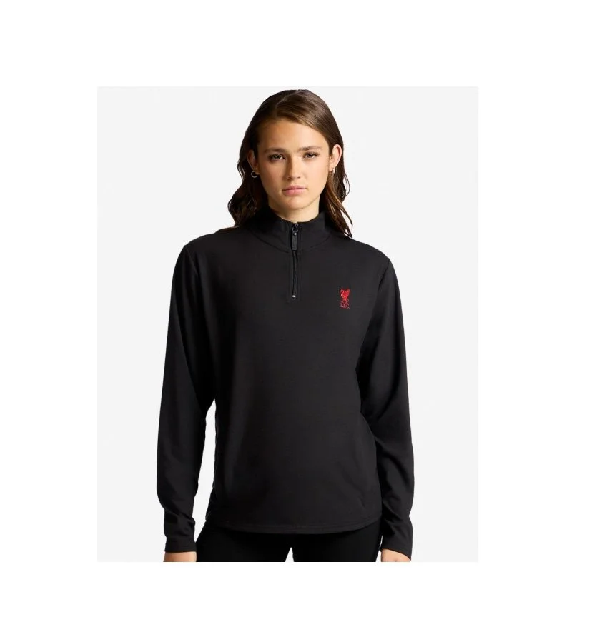 LFC Womens 1/4 Zip Fleece Black - £40.00