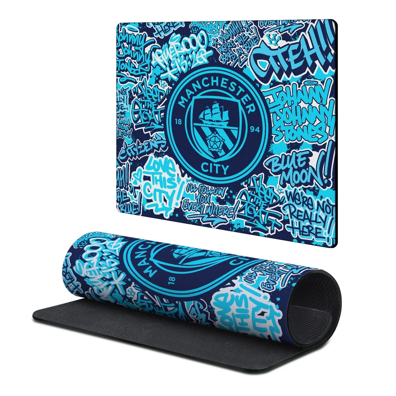 Man City FC Crest Logo Graffiti Tag PC Mouse Mat Pad (250 x 300 mm) 
 £22.95 