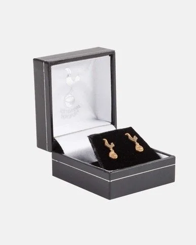 Spurs Gold Crest Stud Earrings - £125.00