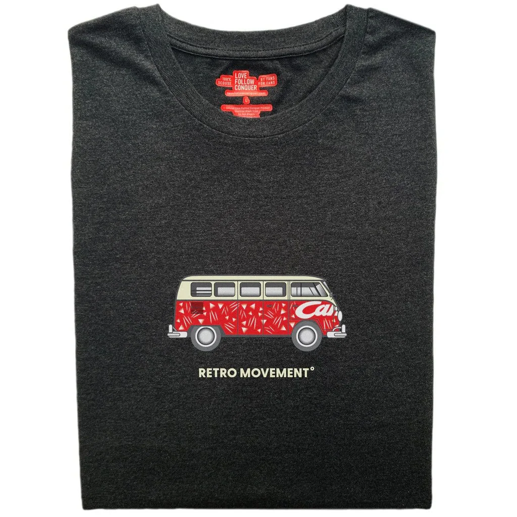 Liverpool Retro VW inspired charcoal t-shirt - £29.00