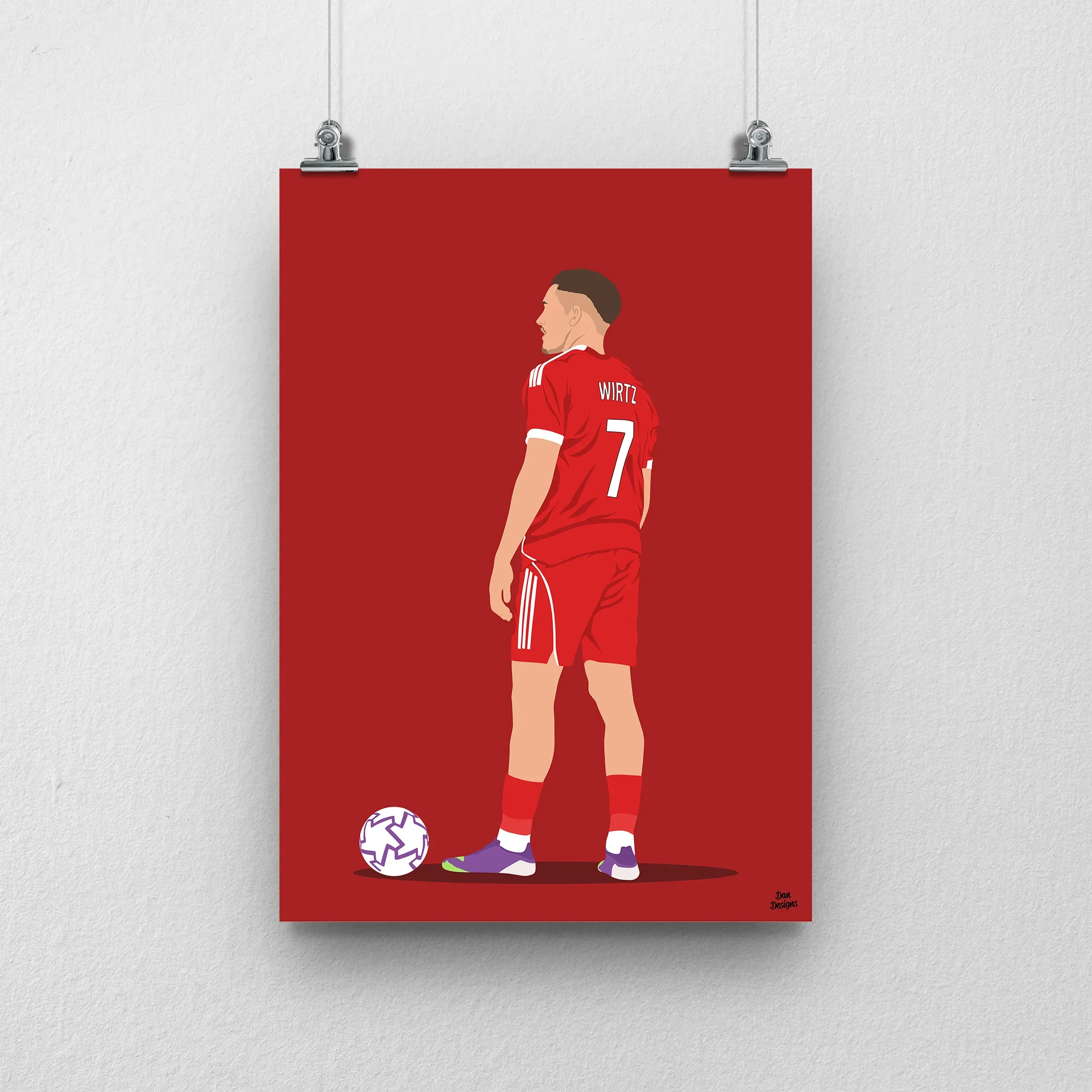 Florian Wirtz Print A5 - £10.00