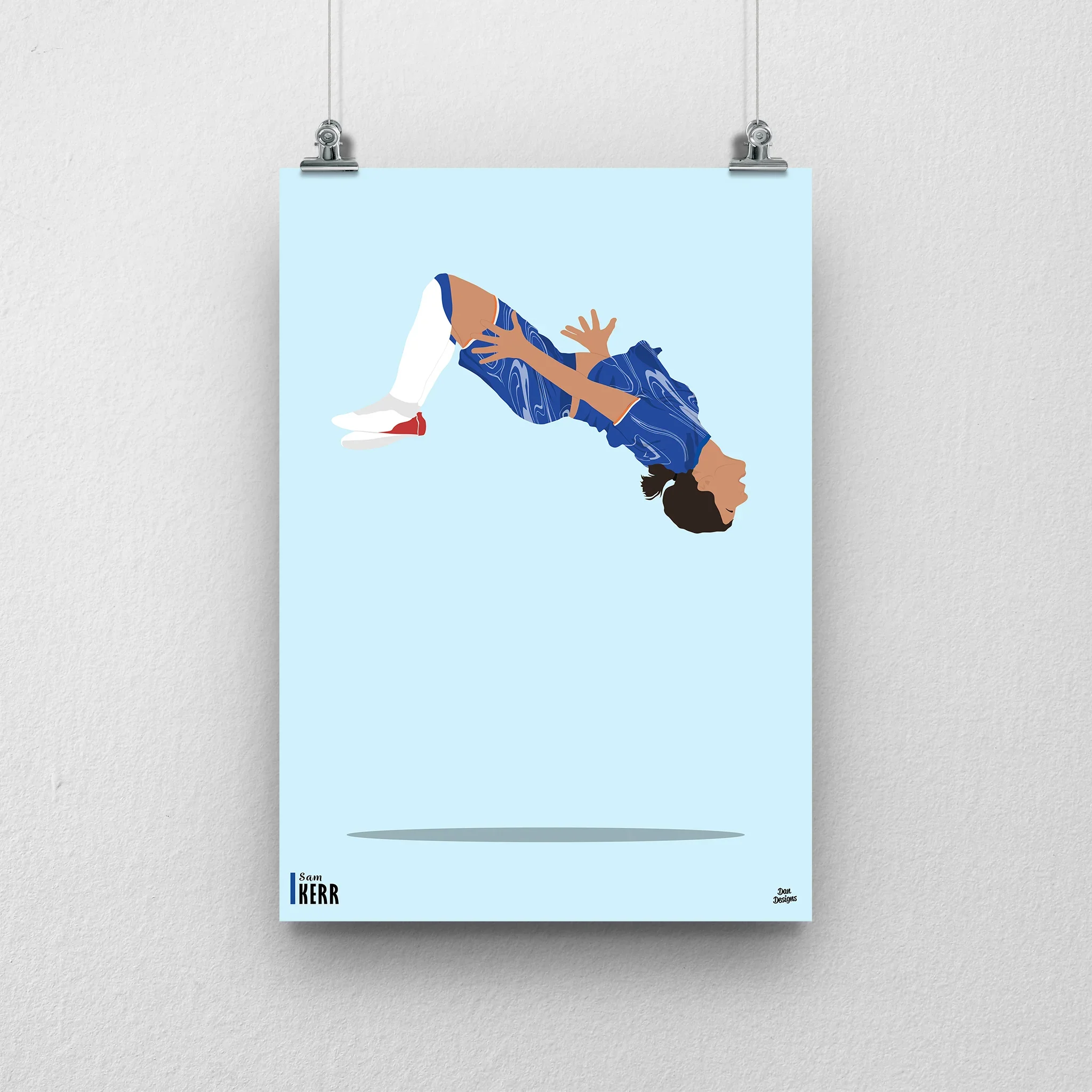 Sam Kerr Chelsea Women's Print A4 
 £14.00 